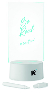 Logotrade profilreklam bild: LED-belyst memoskylt