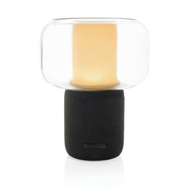 Logotrade reklamprodukter bild: Lux 10 W högtalarlampa i återvunnen plast