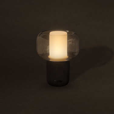 Logotrade profilreklam bild: Lux 10 W högtalarlampa i återvunnen plast