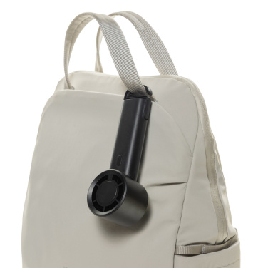 Logotrade presentreklam bild: Twist uppladdningsbar bärbar fläkt i återvunnen plast