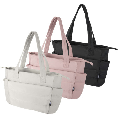 Logotrade profilprodukter bild: Puffer 15,6" laptoptote av återvunnen GRS, 18 l