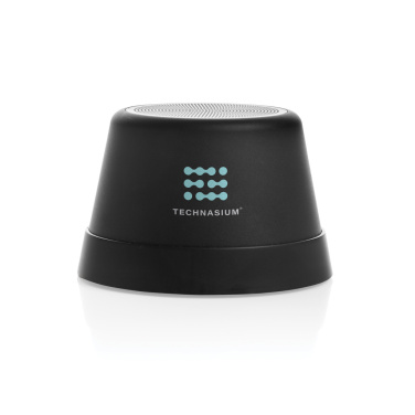 Logotrade profilprodukter bild: Nivio magnetisk 5W högtalare i RCS återvunnen aluminium