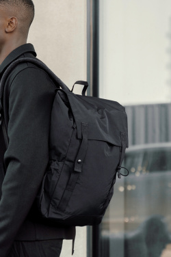 Logotrade kampanjprodukter bild: KENTO URBAN RCS recycled nylon Vardagsryggsäck