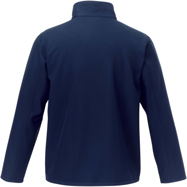 Logotrade presentreklam bild: Orion softshelljacka för herr i GRS-återvunnet material